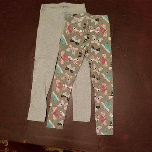 2 pair Cat & Jack leggings